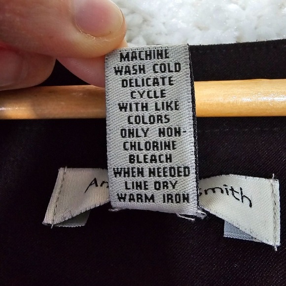 Amanda Smith Dress Womens XL Black Sleeveless Maxi Pocket Modest Y2K Retro - Picture 6 of 10